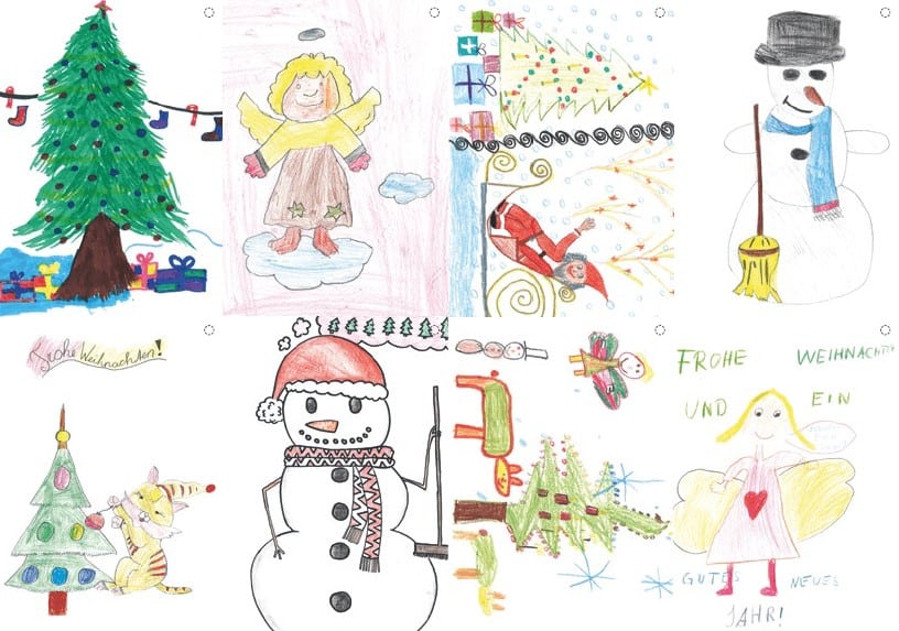Weinachtskarte