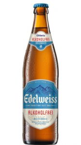 Eine Flasche Edelweiss Alkoholfrei