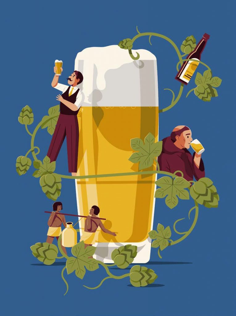 Dekorative Illustration