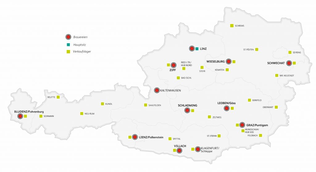 Ein Bild von Brauereien in Österreich